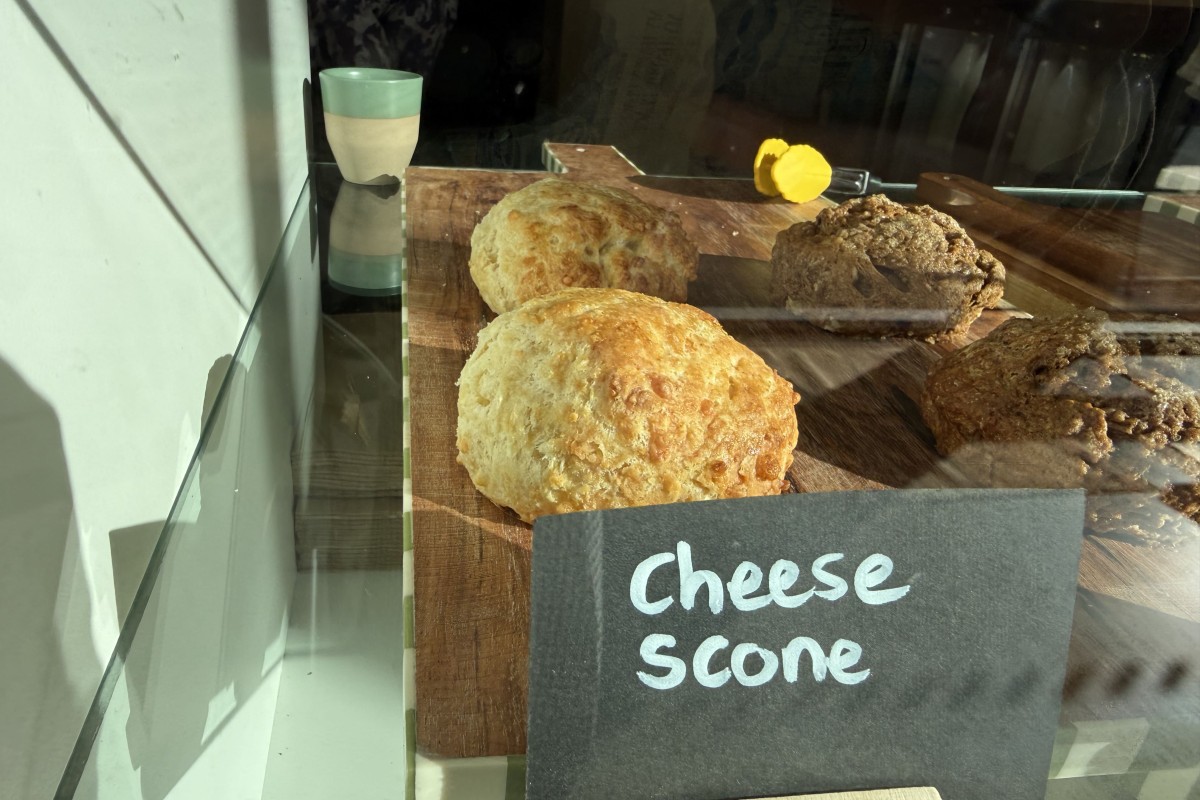 Cheese scone from Measured Coffee