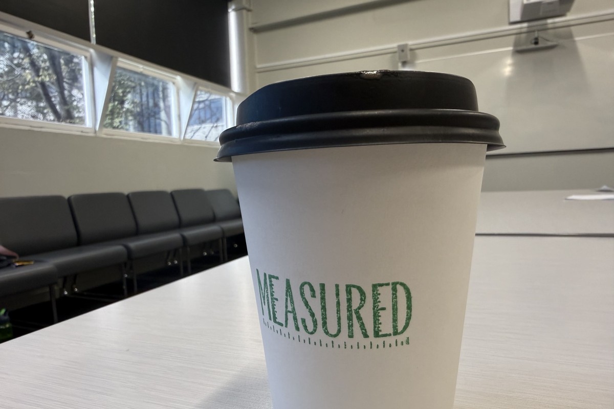Coffee cup from Measured Coffee